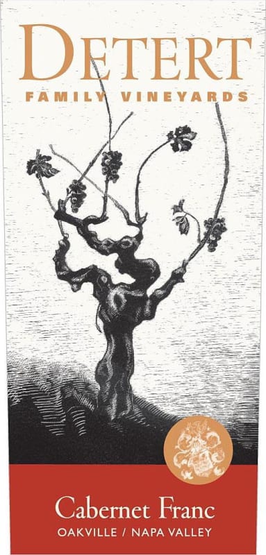 Detert Family Vineyards Cabernet Franc 2012 Front Label