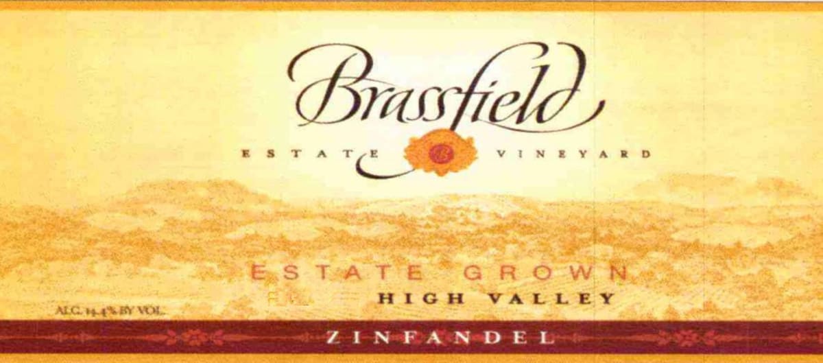 Brassfield Zinfandel 2009 Front Label