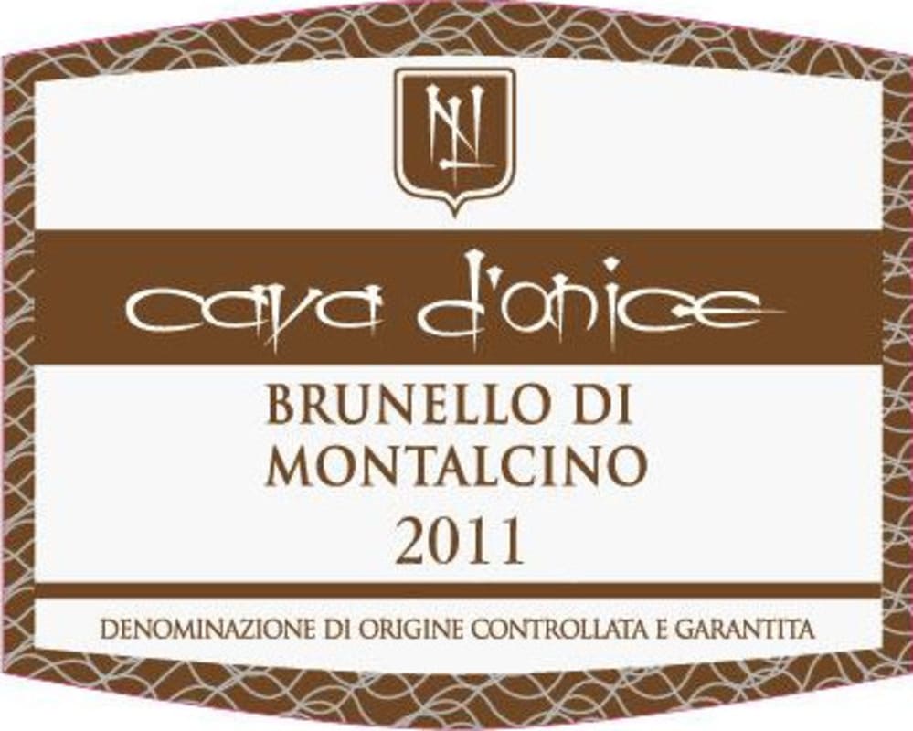 Cava d'Onice Brunello di Montalcino 2011 Front Label