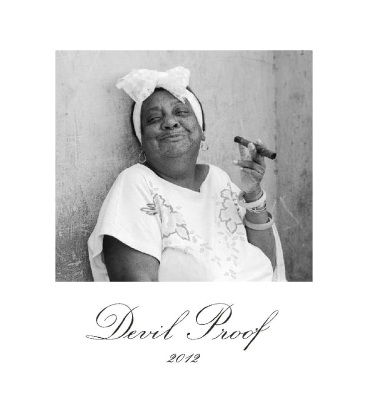 Devil Proof Vineyards Malbec 2012 Front Label