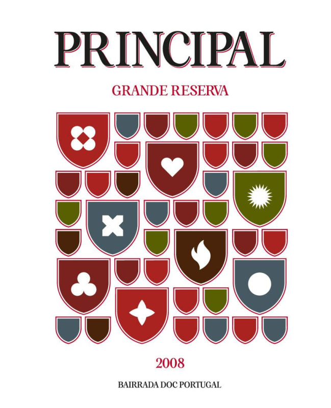 Colinas de Sao Lourenco Principal Grande Reserva 2008 Front Label