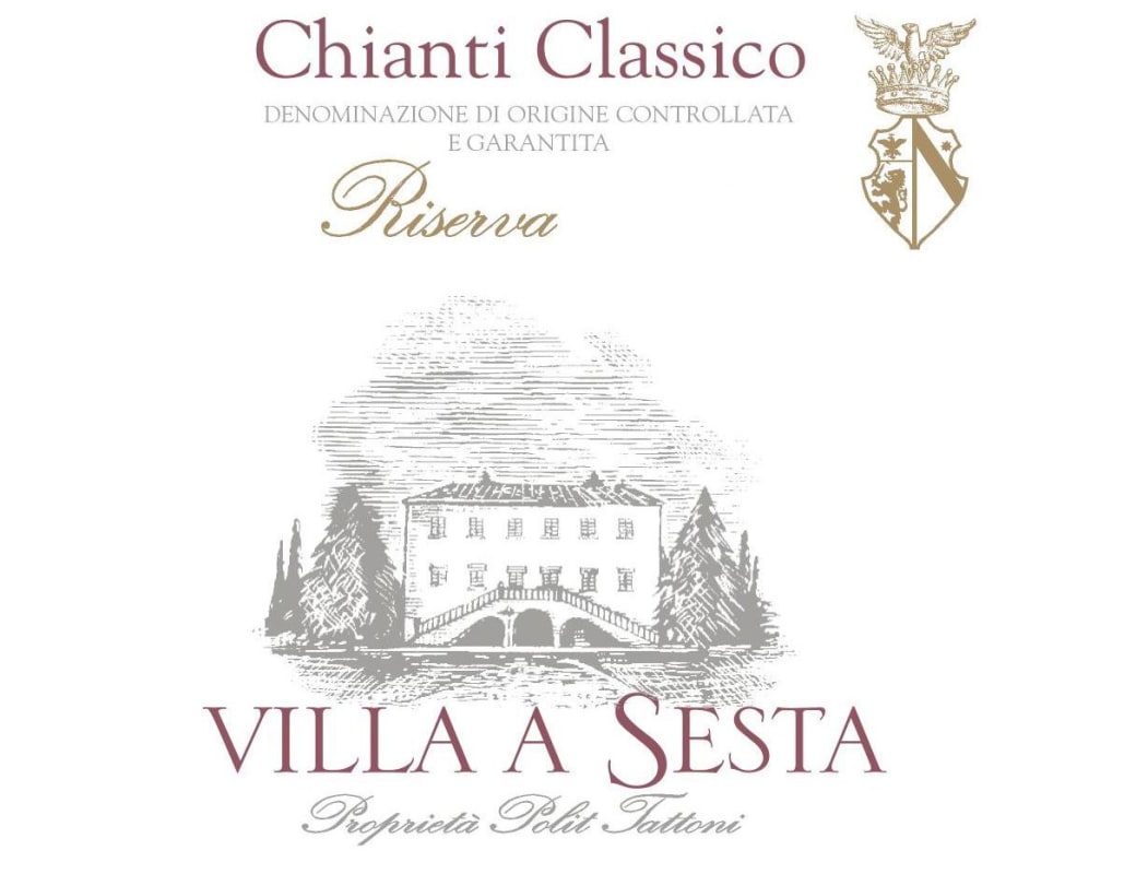 Villa a Sesta Chianti Classico Riserva 2003 Front Label