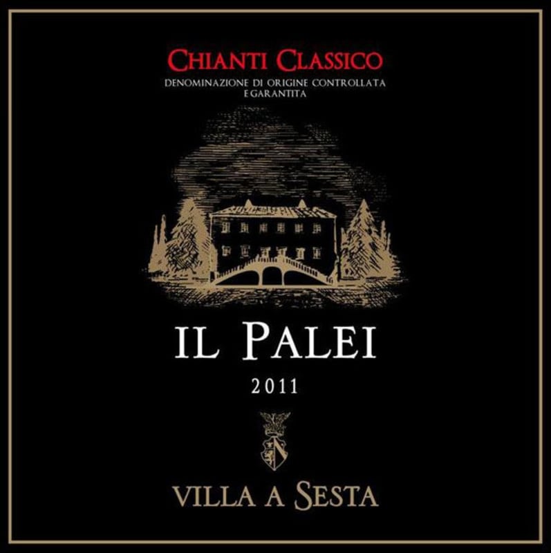 Villa a Sesta Chianti Classico Il Palei 2011 Front Label