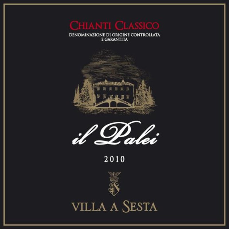 Villa a Sesta Chianti Classico Il Palei 2010 Front Label