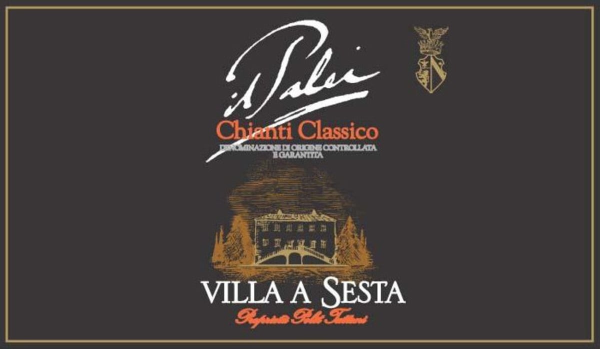 Villa a Sesta Chianti Classico Il Palei 2004 Front Label