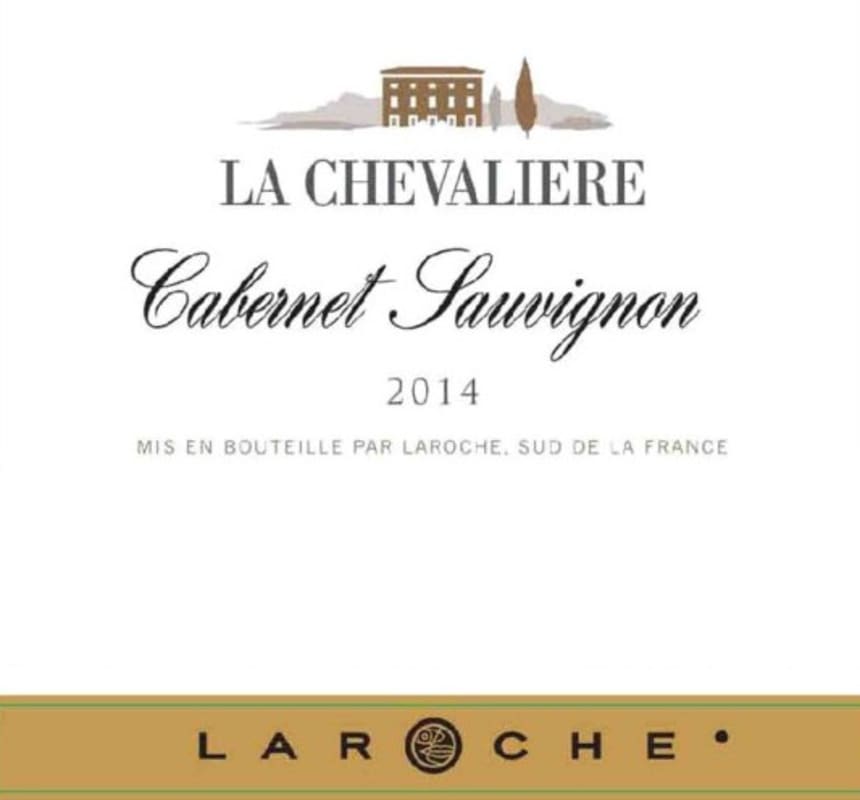 Mas La Chevaliere Cabernet Sauvignon 2014 Front Label