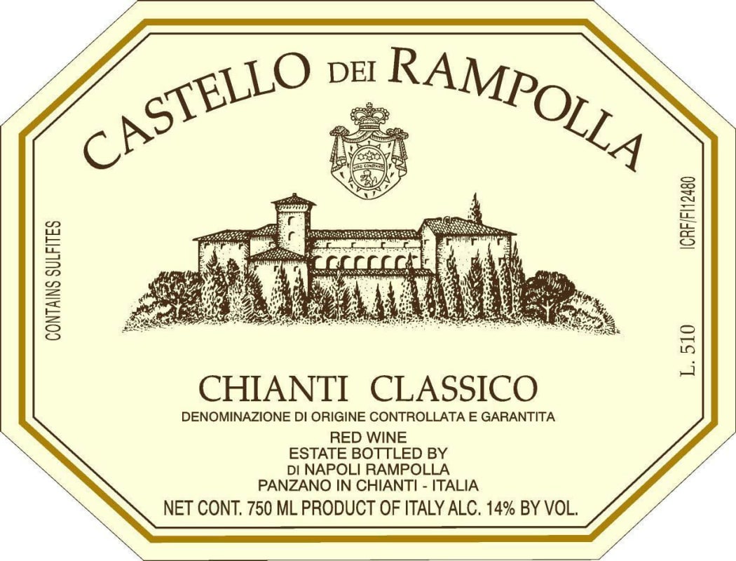 Castello dei Rampolla Chianti Classico 2009 Front Label