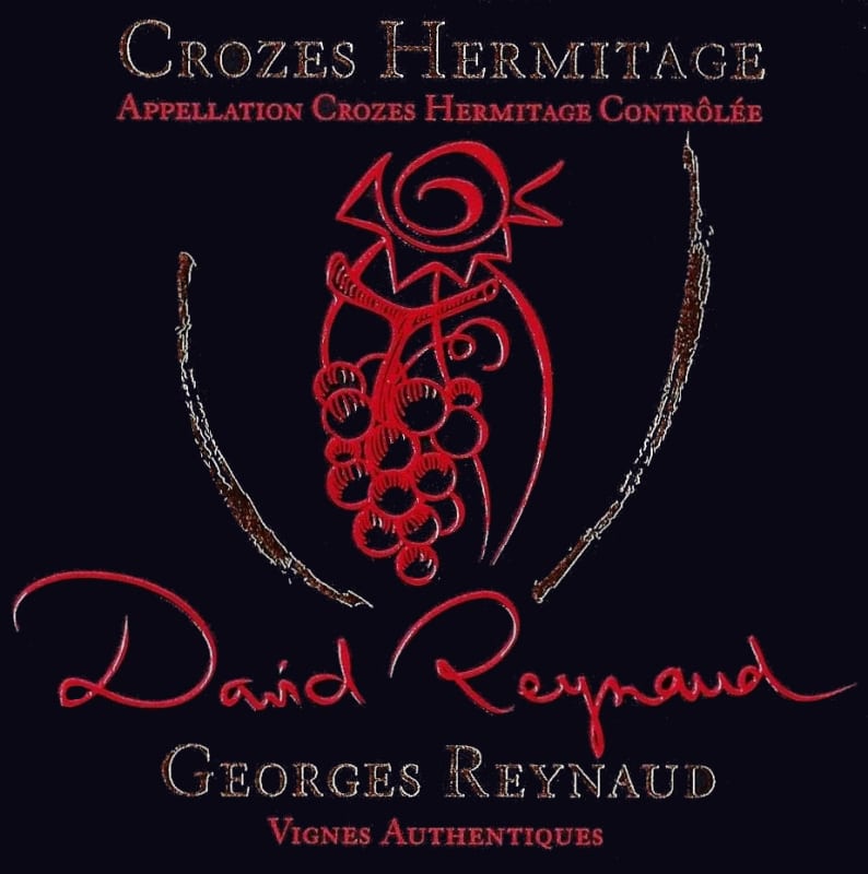 Domaine Les Bruyeres Crozes Hermitage Cuvee Georges Reynaud 2011 Front Label
