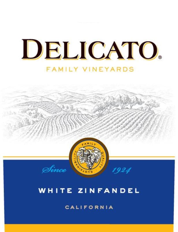 DFV Wines White Zinfandel 2012 Front Label