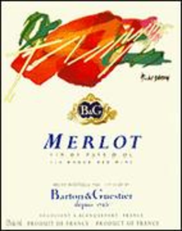 Barton & Guestier Merlot (1.5L) 1999 Front Label