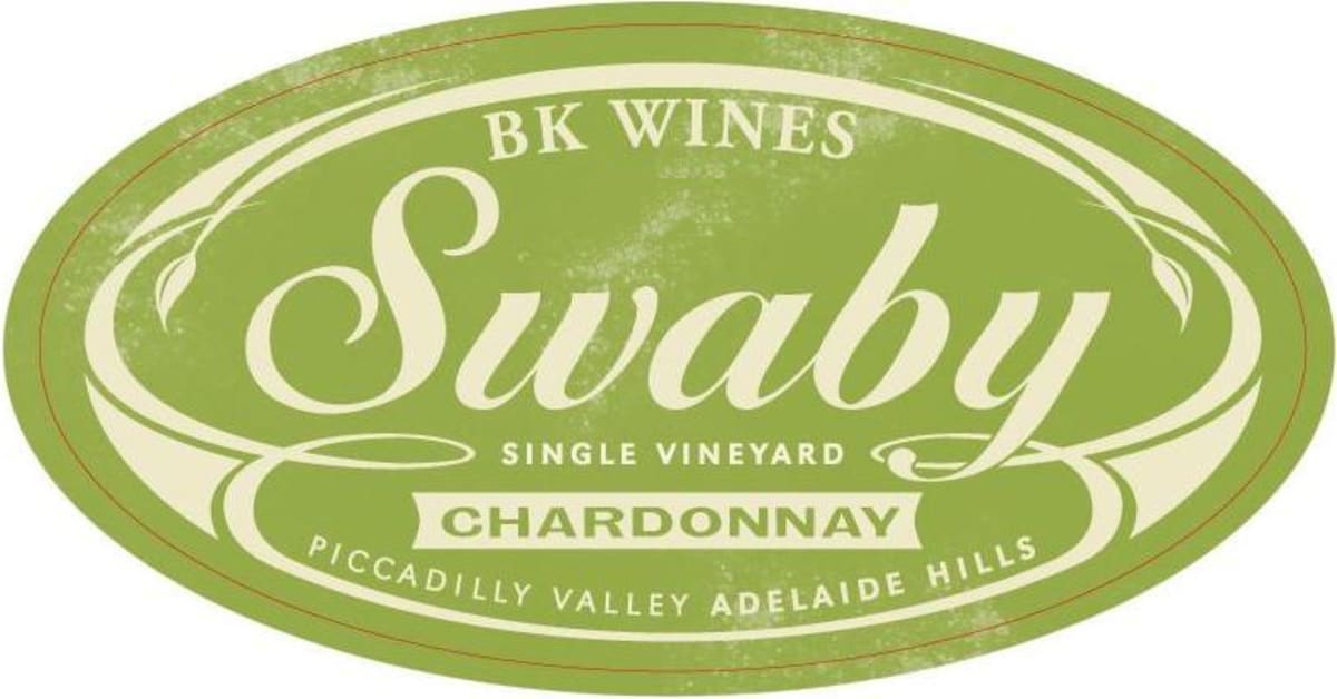 BK Wines Swaby Single Vineyard Chardonnay 2015 Front Label