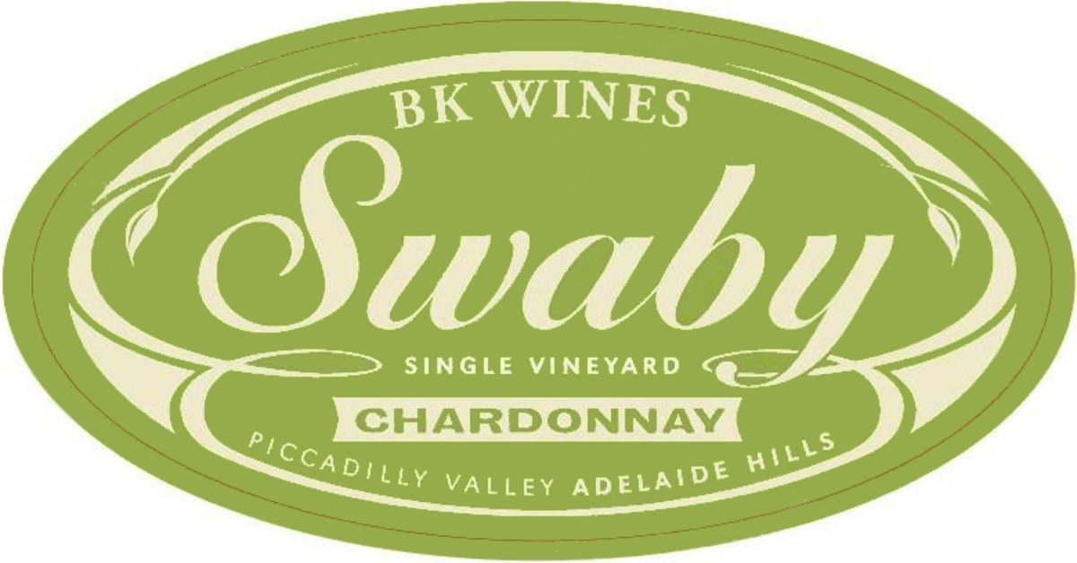 BK Wines Swaby Single Vineyard Chardonnay 2013 Front Label