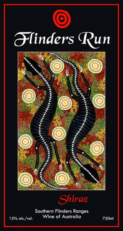 Flinders Run Shiraz 2007 Front Label