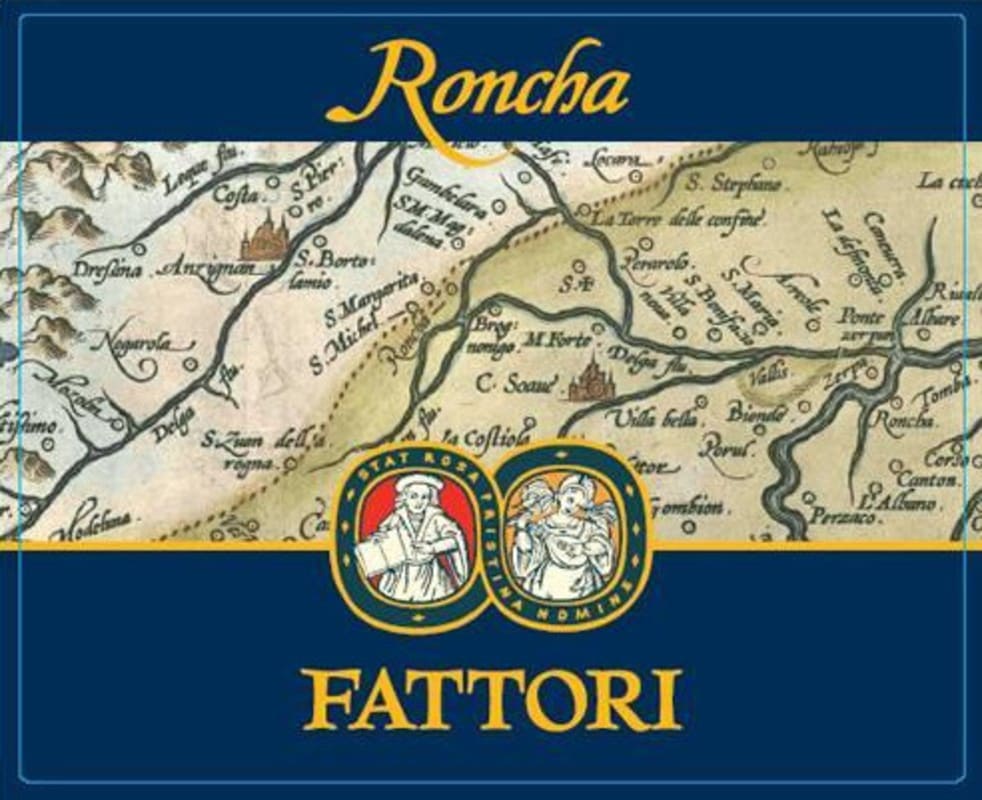 Societa Agricola Fattori Roncha Bianco 2011 Front Label