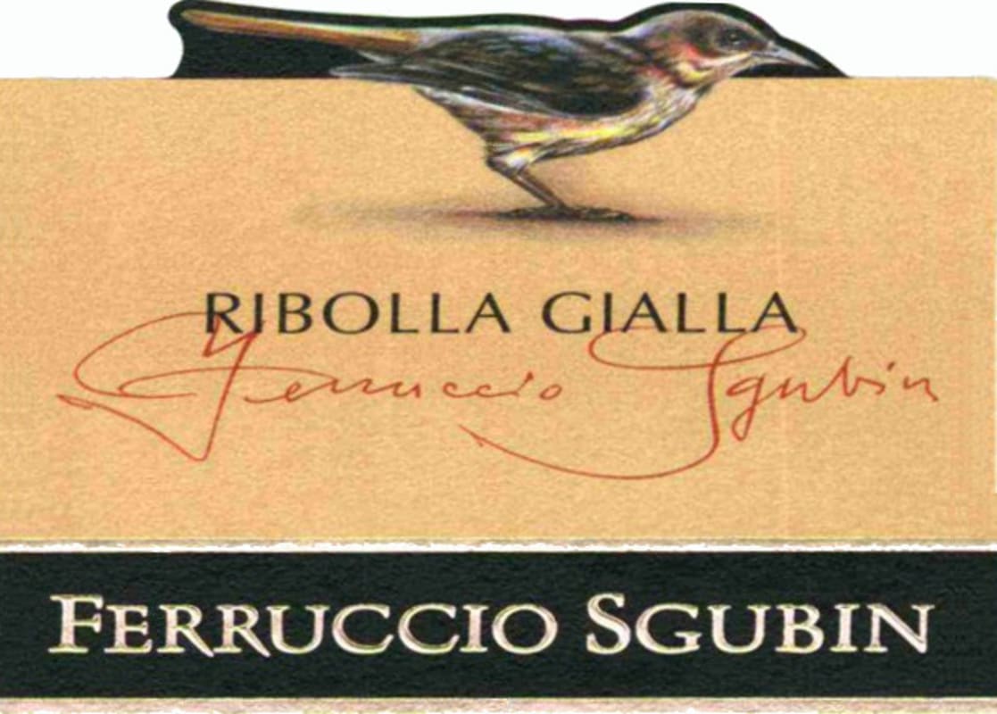 Società Agricola Ferruccio Sgubin Collio Ribolla Gialla 2012 Front Label