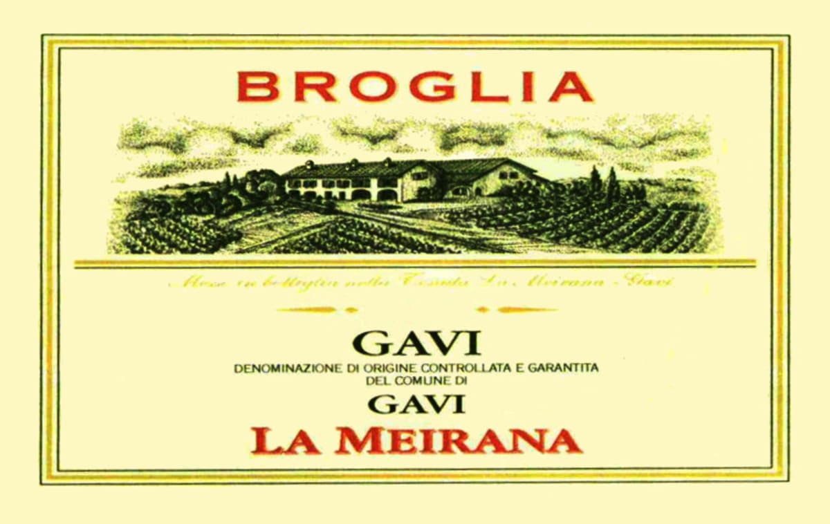 Broglia La Meirana 2014 Front Label