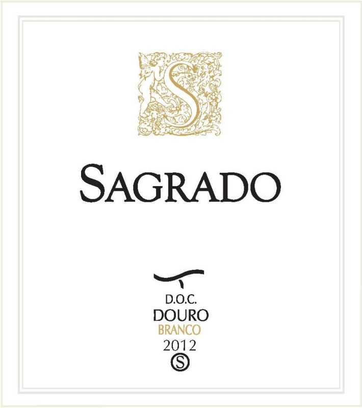 Quinta do Sagrado Branco 2012 Front Label