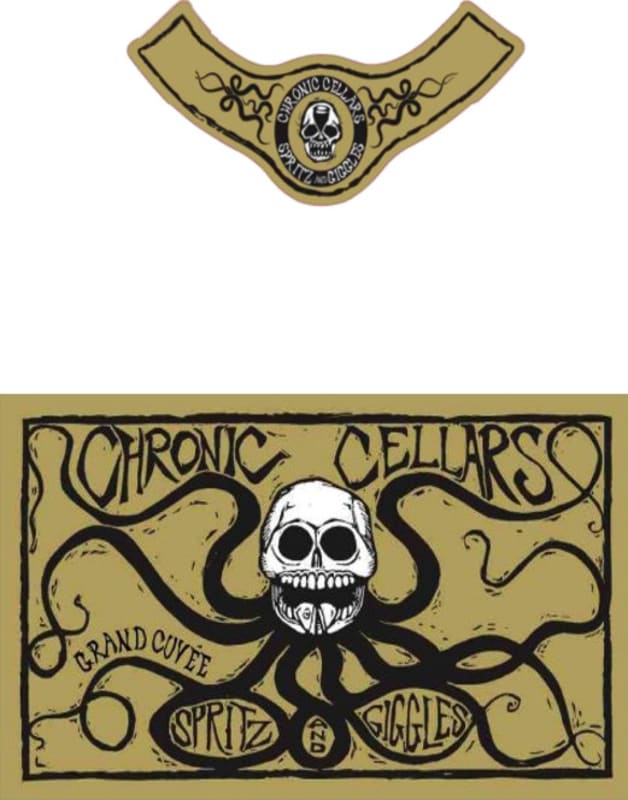 Chronic Cellars Spritz and Giggles 2012 Front Label