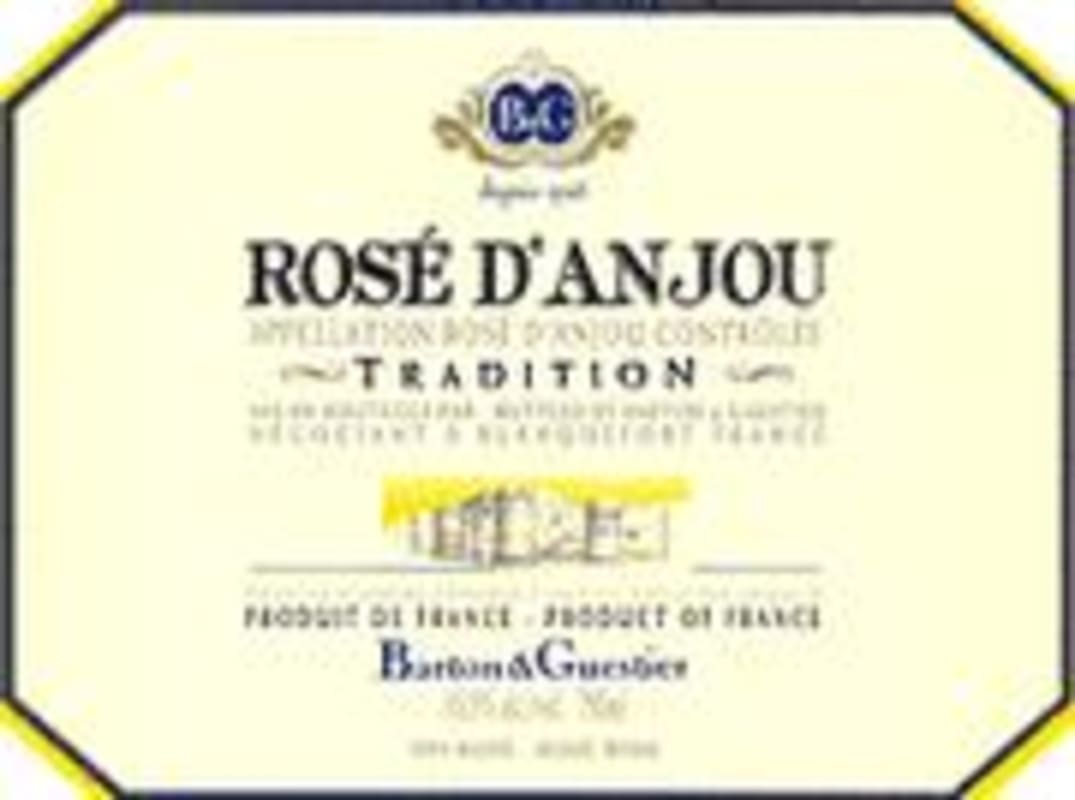 Barton & Guestier St. Louis Rose D'Anjou 1999 Front Label