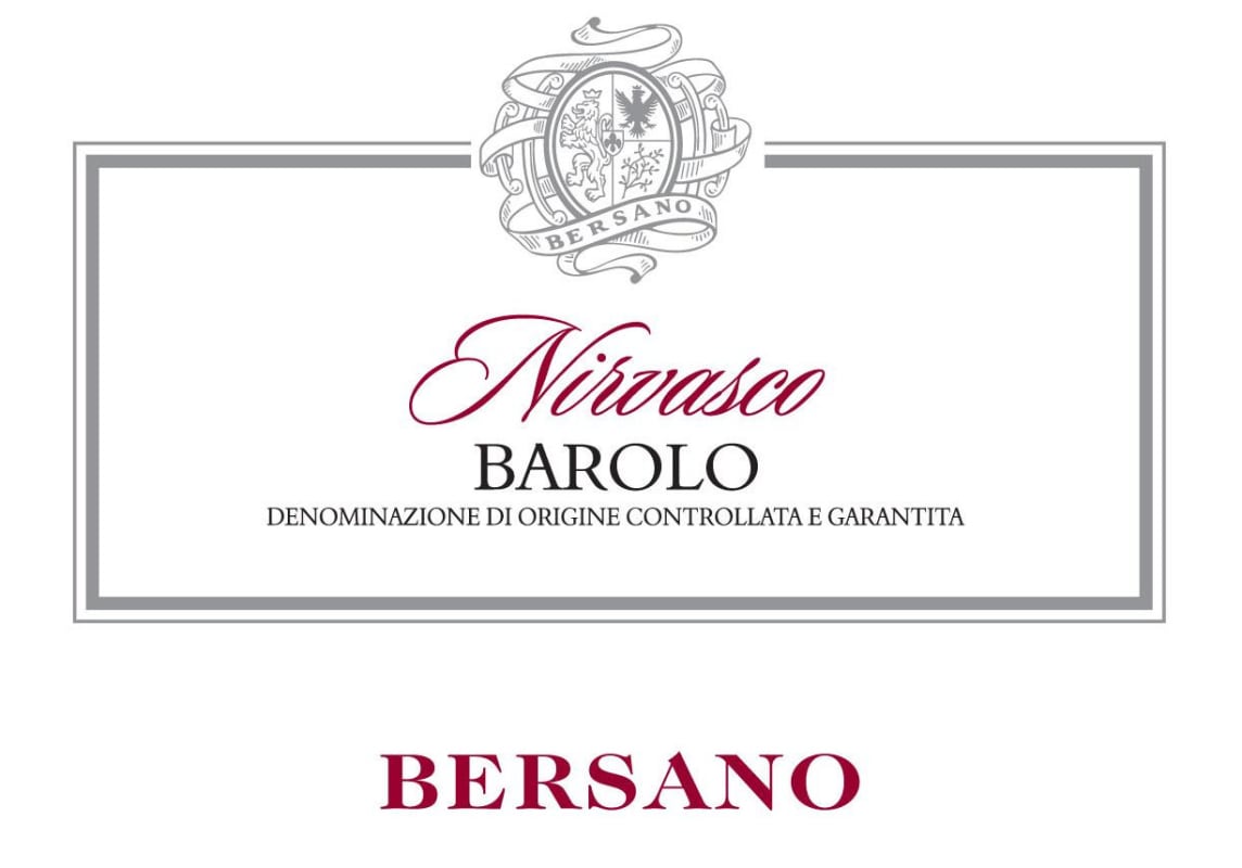 Bersano Barolo Nirvasco 2011 Front Label