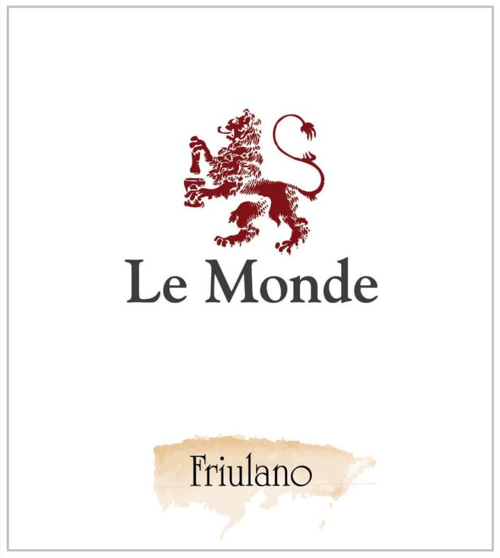 Le Monde Friulano 2013 Front Label