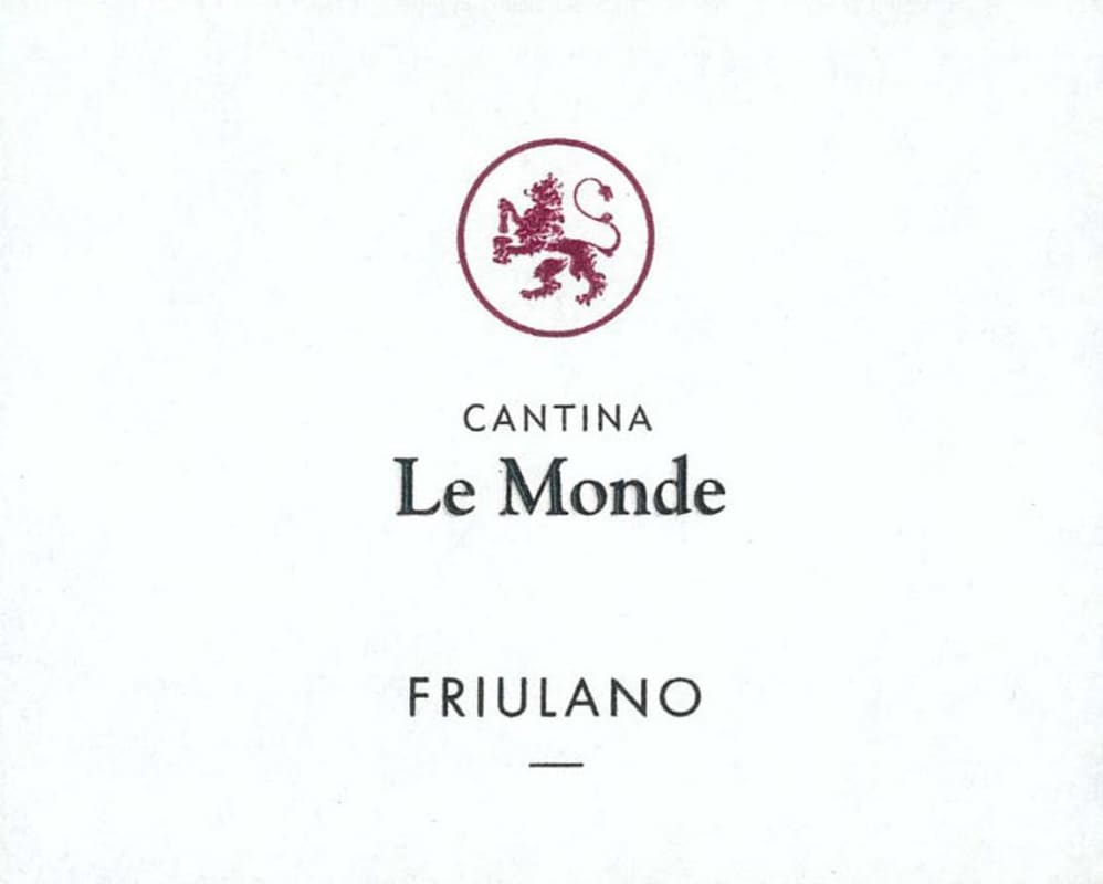 Le Monde Friulano 2014 Front Label