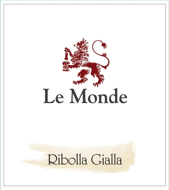 Le Monde Gialla Ribolla 2013 Front Label