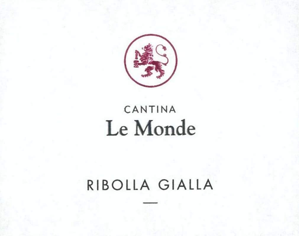 Le Monde Gialla Ribolla 2014 Front Label