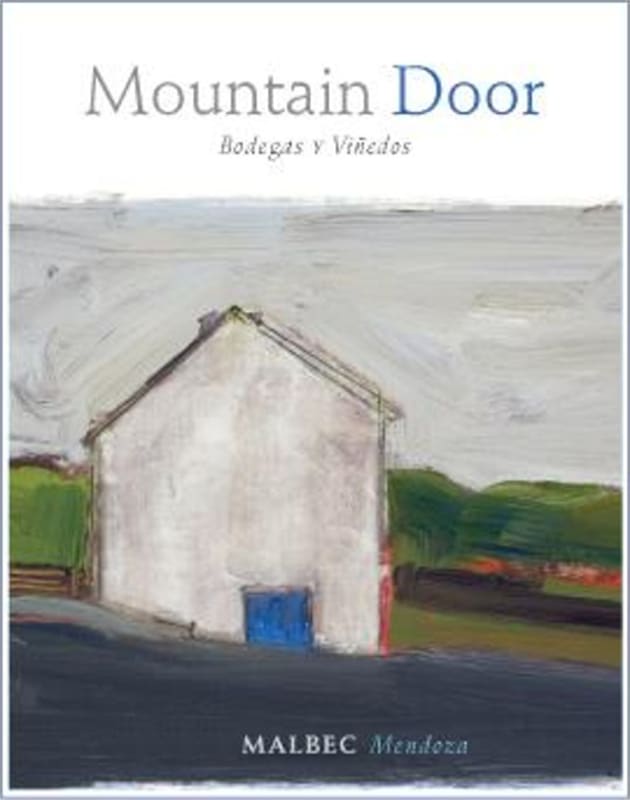 Mountain Door Malbec 2014 Front Label