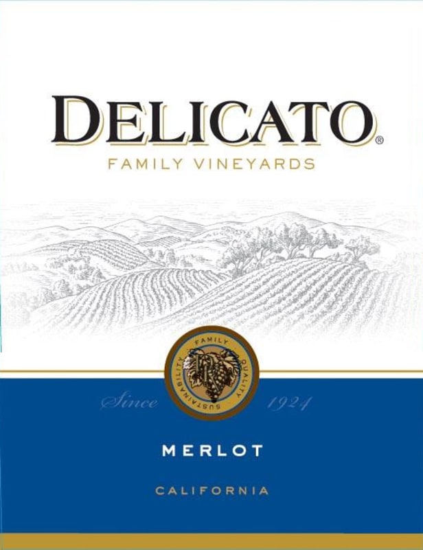 DFV Wines Merlot 2008 Front Label