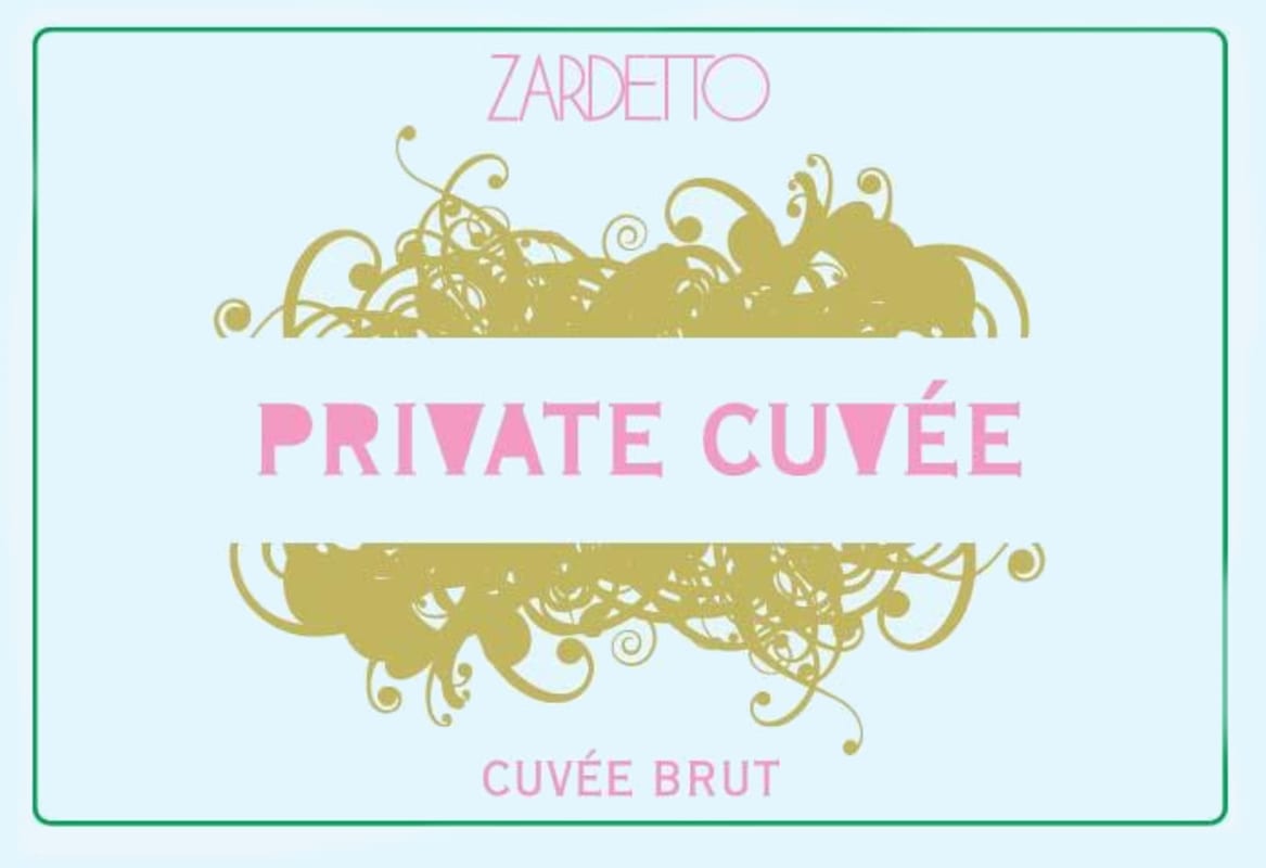 Zardetto Private Cuvee Spumante Brut 2002 Front Label