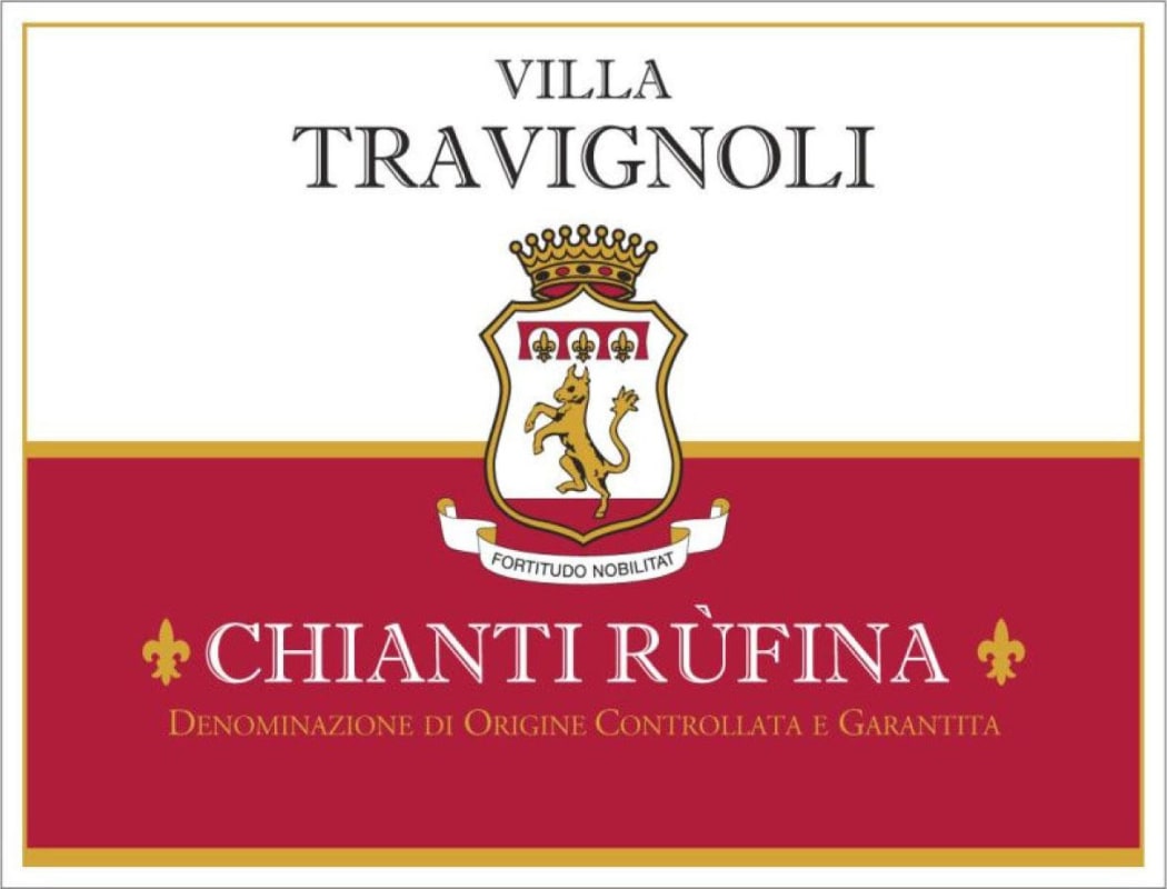 Villa Travignoli Chianti Rufina 2014 Front Label