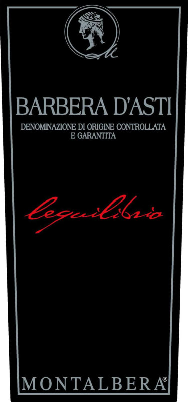 Montalbera Lequilibrio Barbera d'Asti Superiore 2012 Front Label