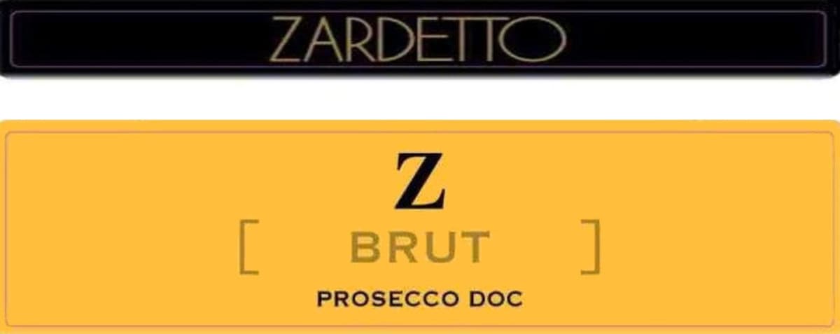 Zardetto Prosecco Brut 2012 Front Label