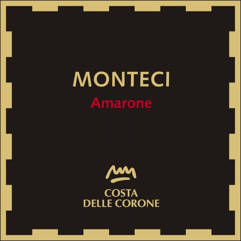 Societa Agricola Monteci Costa delle Corone Amarone della Valpolicella Classico 2007 Front Label
