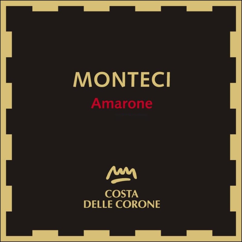Societa Agricola Monteci Costa delle Corone Amarone della Valpolicella Classico 2006 Front Label