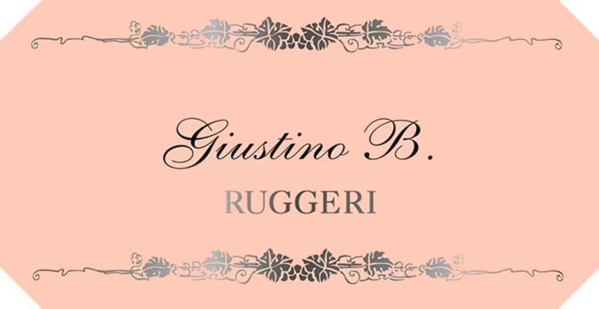 Ruggeri Giustino B. Extra Dry 2013 Front Label