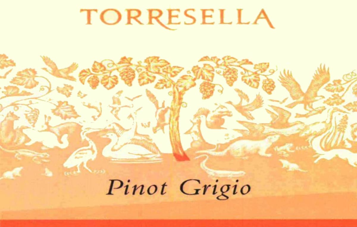 Torresella Pinot Grigio 2012 Front Label