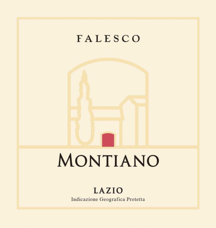 Falesco Montiano 2012 Front Label
