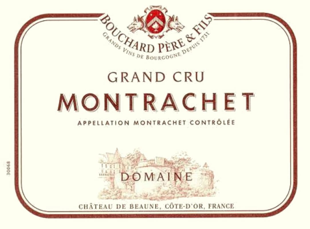 Bouchard Pere & Fils Montrachet Grand Cru 2009 Front Label