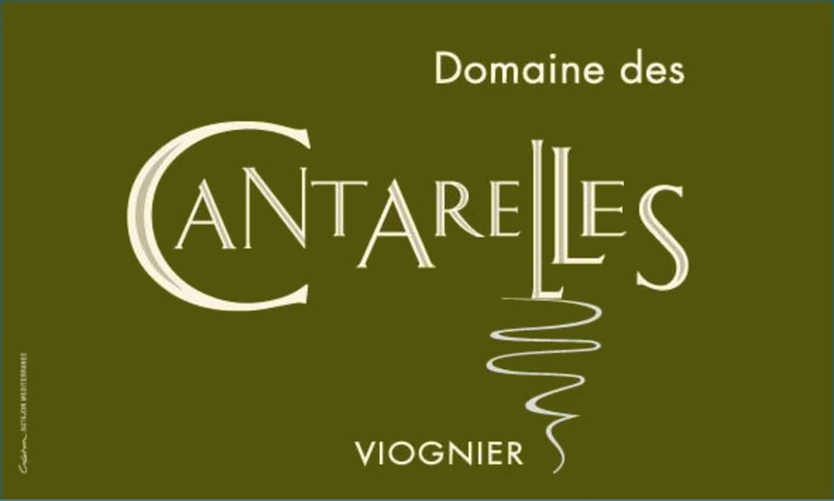 Domaine des Cantarelles Viognier 2013 Front Label