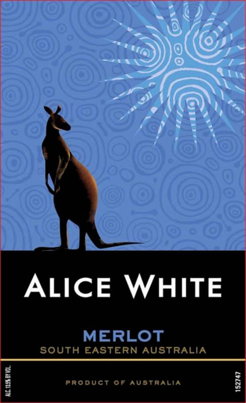 Alice White Merlot 2013 Front Label