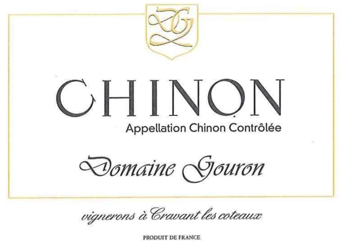 Domaine Gouron Chinon Rouge 2012 Front Label