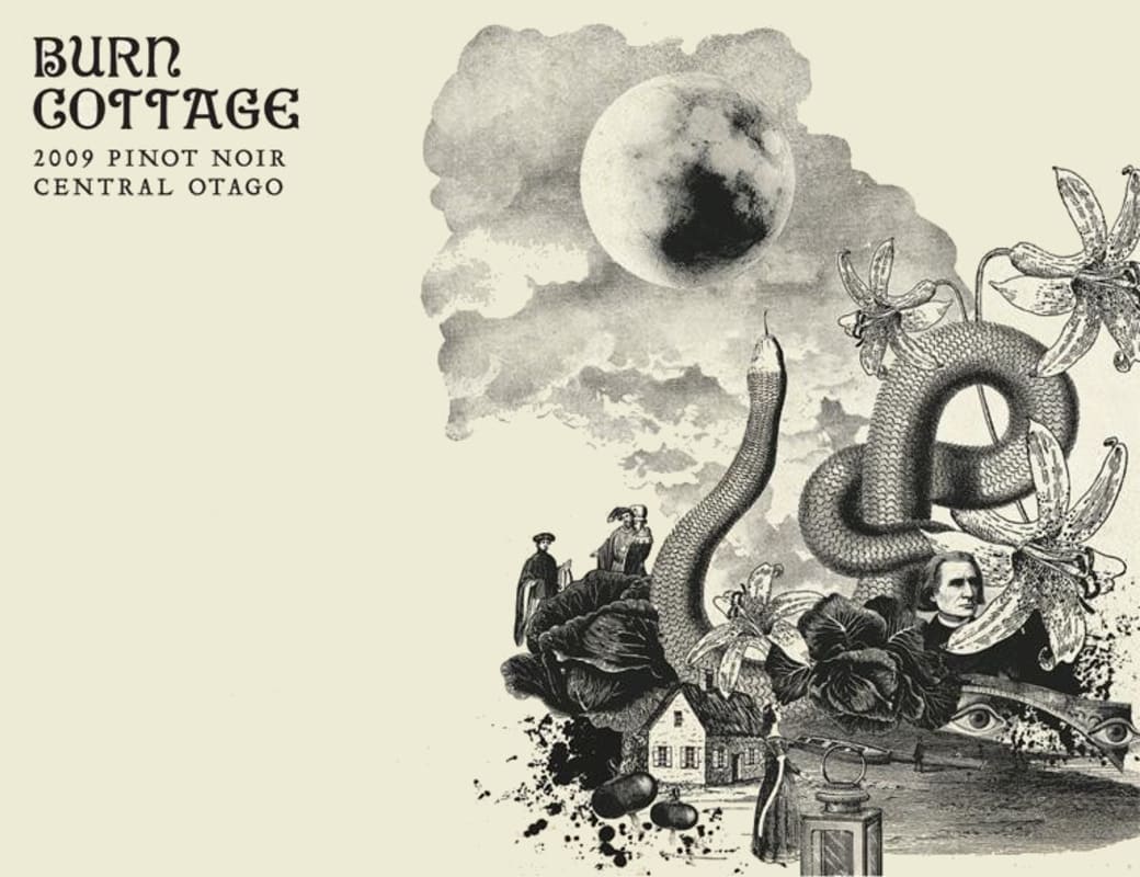 Burn Cottage Pinot Noir 2009 Front Label
