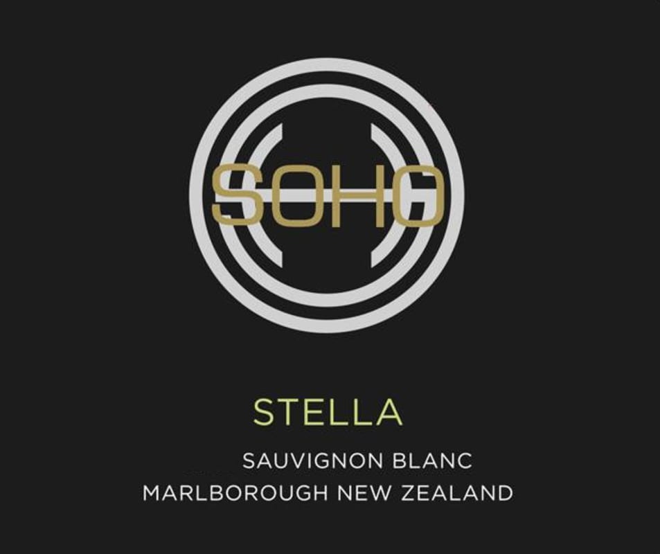 Soho Wine Co. Stella Sauvignon Blanc 2016 Front Label