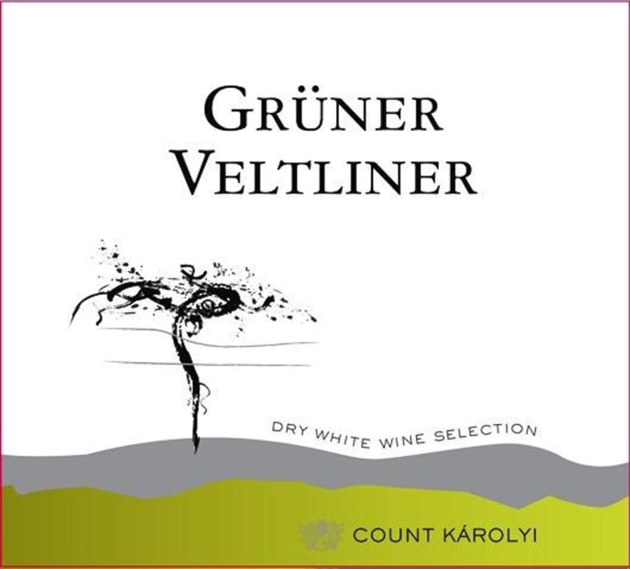Count Karolyi Gruner Veltliner 2014 Front Label