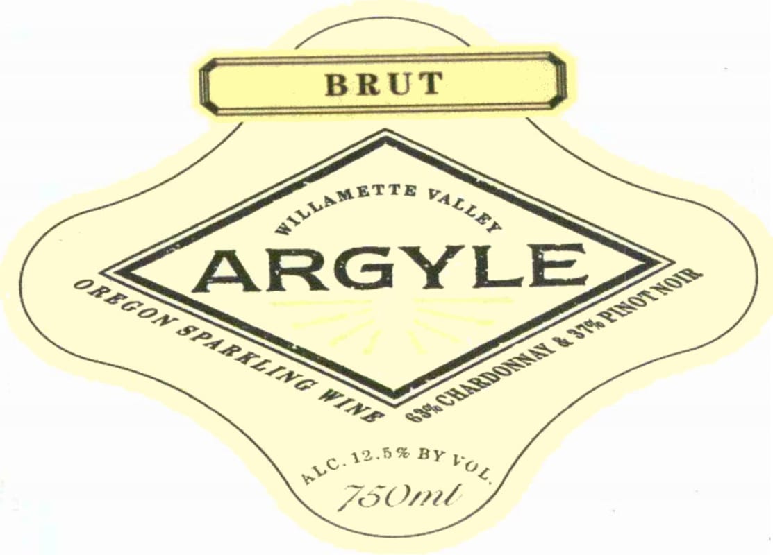 Argyle Brut 2010 Front Label