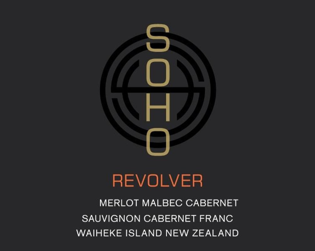 Soho Wine Co. Revolver Merlot Malbec Cabernet Sauvignon 2010 Front Label