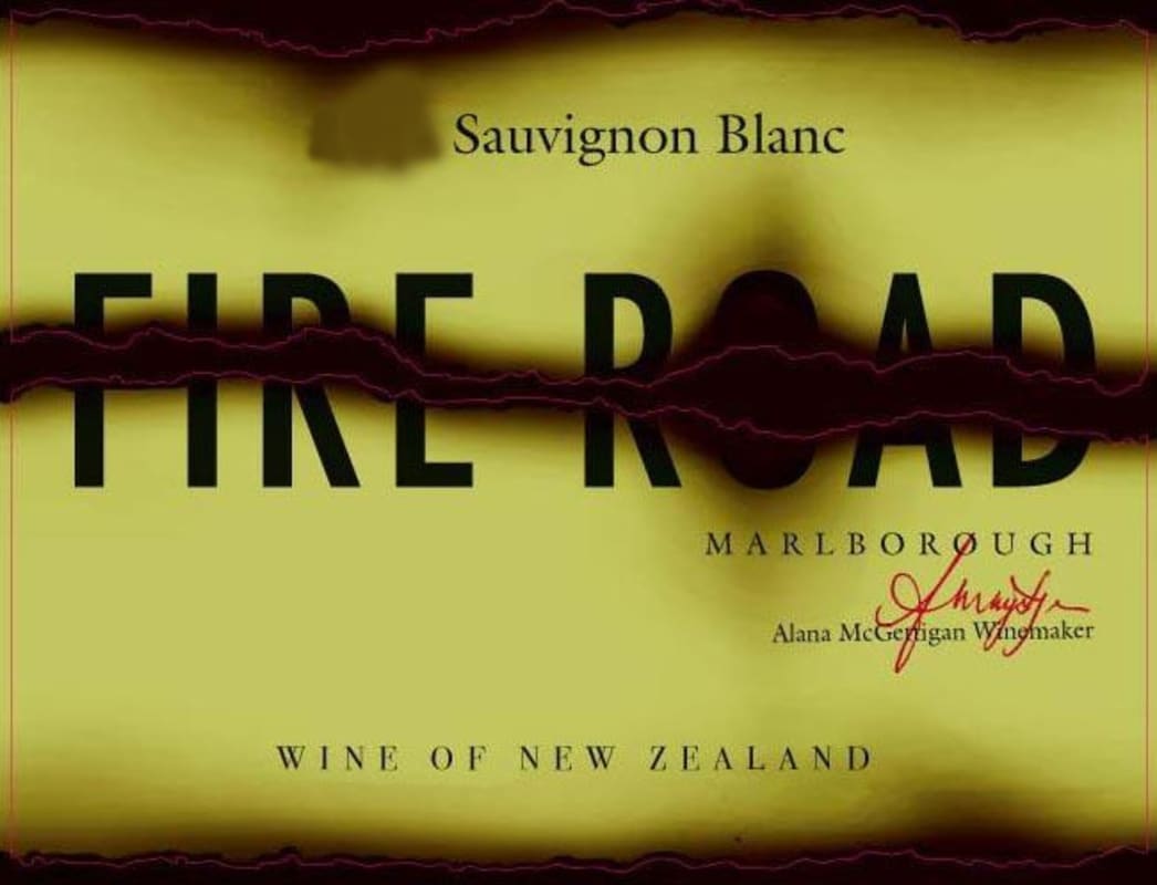 Fire Road Sauvignon Blanc 2012 Front Label