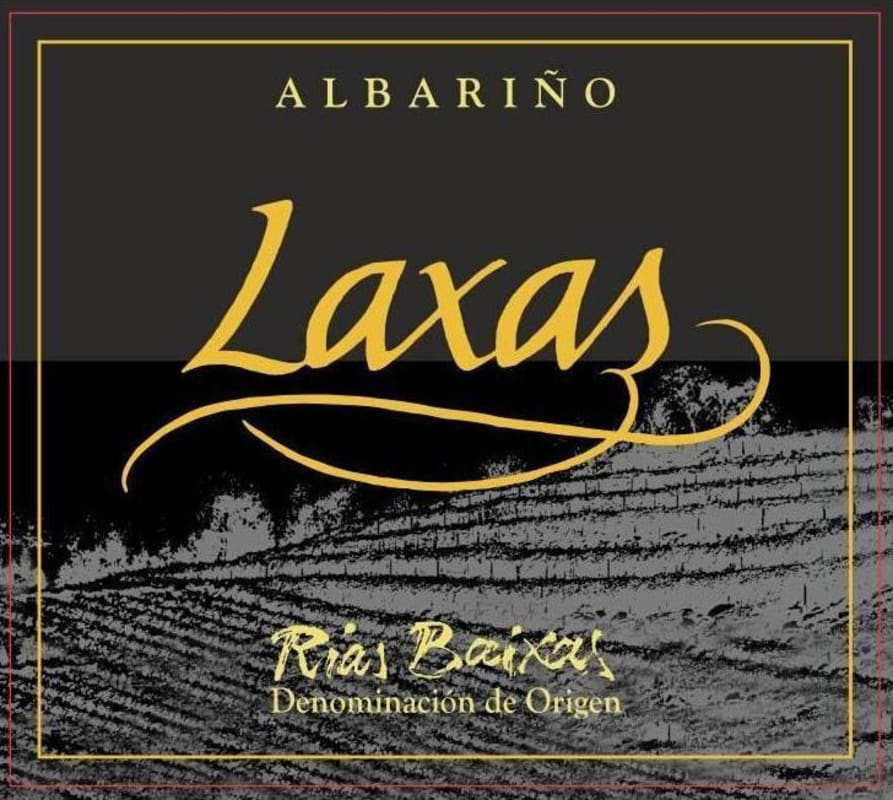 As Laxas Rias Baixas Albarino 2014 Front Label